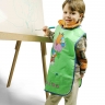 Мольберт хлопушка для детского творчества с доской для мела Cappelletto L-1 зеленый с держателем рулонов