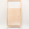 Натюрмортный столик Малевичъ деревянный из сосны с регулируемый по высоте купить в художественном магазине Альберт Мольберт с доставкой по РФ и СНГ