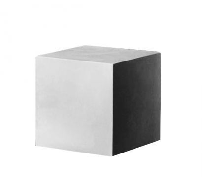 Гипс "Куб" геометрическая фигура для академического рисунка 13х13 см