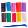 Пластилин Гамма "Акваформ" 10 цветов плавающий со стеком картонная упаковка купить в художественном магазине Альберт Мольберт с доставкой по всему миру