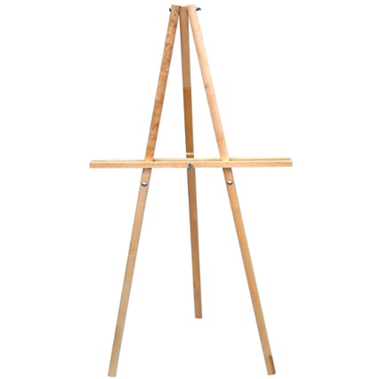 Мольберт тренога "Детский" Художественные материалы деревянный для творчества с высотой 120 см