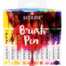 Акварельные маркеры Ecoline Brush Pen в наборе 20 цветов "Базовый" купить в художественном магазине АльбертМольберт