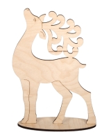 Заготовка для декорирования Олень на подставке Timberlicious 24,5х9х35 см