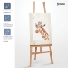 Планшет для рисования художественный деревянный Гамма из фанеры размер 60х80 см