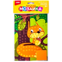 Аппликация из мягкого пластика Lori "Белочка", 14,8*21см, европодвес