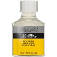 Лак сатинирующий для акрила "Galeria Satin Varnish" Winsor&Newton флакон 75 мл