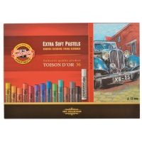Пастель художественная Koh-I-Noor "Toison D'or Extra Soft 8555" набор 36 цветов
