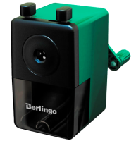 Точилка механическая Berlingo с пластиковым корпусом и креплением к столу