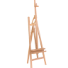 Мольберт Лира деревянный студийный Cavalletti Lira из бука с оклоняющейся стойкой , высотой до 230 см купить в художественном магазине Альберт Мольберт с доставкой по РФ и СНГ