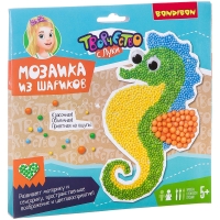 Мозаика Bondibon "Мозаика из шариков. Морской конек"