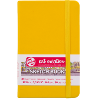 Скетчбук Art Creation Sketchbook Royal Talens жёлтый А6 / 80 листов / 140 гм