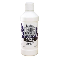 Грунт акриловый Liquitex Basics Gesso белый для акрила и масла 473 мл