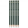Набор чернографитных карандашей Faber-Castell 9000 Design Set 6 штук в пенале купить в магазине Альберт Мольберт с доставкой по всему миру