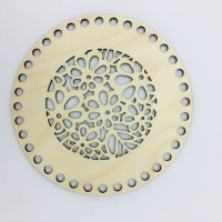 Панно для декорирования с перфорацией круглая 2 Timberlicious 18 см