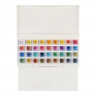 Акварель Белые ночи художественная 36 цветов кюветы пластиковый кейс с палитрой