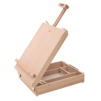 Этюдник настольный 24х32х10 см высота 58 см из бука "Студия" Гамма