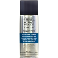 Лак глянцевый ретушный Winsor Newton "Professional" для масляных и алкидных красок аэрозоль 400 мл