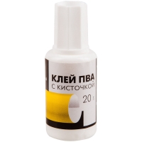 Клей ПВА Гамма 20 г флакон с кисточкой