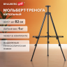 Мольберт-тренога металл переносной телескопический 110х164х91 см, чехол
