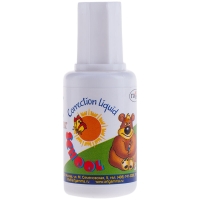 Корректирующая жидкость Гамма "Школьник" 20 мл с кистью