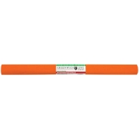 Бумага крепированная Greenwich Line, 50*250см, 32г/м2, оранжевая, в рулоне
