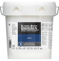 Грунт Liquitex White Gesso белый гипсовый для акрила и масла 3.78 л