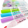 Акварельные маркеры Ecoline Brush Pen в наборе 5 Pastel (пастельные) купить маркер-кисть для скетчей в магазине АльбертМольберт  с доставкой по РФ