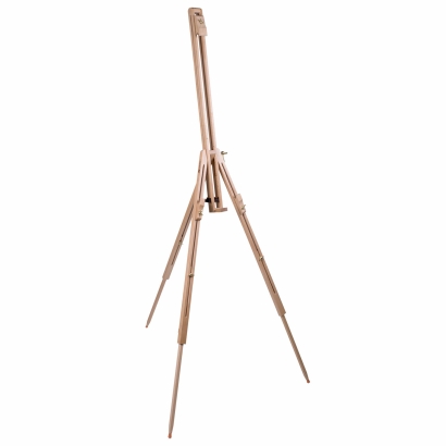 Мольберт полевой - тренога из сосны, высота 86-181 см, высота холста 104 см