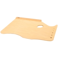 Полка-палитра деревянная прямоугольная "Студия" 30х40 см