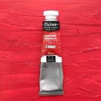 Краска масляная Tician Малевичъ краплак розовый в тубе 46 мл