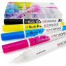 Акварельные маркеры Ecoline Brush Pen в наборе 5 Primary (основные) купить базовый набор в магазине товаров для скетчинга и рисования АльбертМольберт