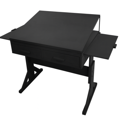 Рабочий стол художника Alberto Illustratore чёрный