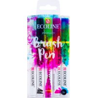 Набор акварельных маркеров Ecoline Brush Pen Основные цвета 5 Primary