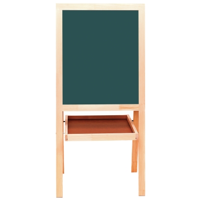 Доска-мольберт двусторонняя BRAUBERG для мела и магнитно-маркерная 54.5x65 см