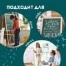 Доска-мольберт двусторонняя BRAUBERG для мела и магнитно-маркерная 54.5x65 см