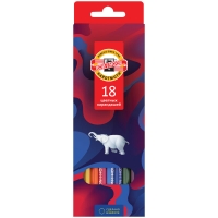 Карандаши цветные Koh-I-Noor "Элефант" набор 18 цветов