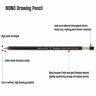 Набор чернографитных карандашей Tombow MONO 100 Drawing Pencil, 12 штук (твердость 4H - 6B)