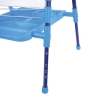 Мольберт растущий BRAUBERG "NIKA KIDS" для мела и магнитно-маркерный 53x46 см синий