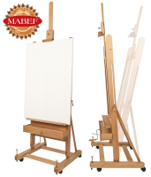 Мольберт Mabef M/05 студийный малый с подъемным механизмом и регулируемым углом наклона