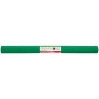 Бумага крепированная Greenwich Line, 50*250см, 32г/м2, темно-зеленая, в рулоне