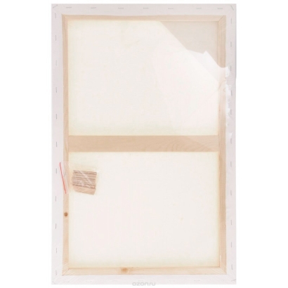 Холсты на подрамниках грунтованные 2 штуки Малевичъ 30х70 см / среднее зерно / 100% хлопок