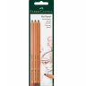Пастельные карандаши Faber-Castell Pitt Pastel Pencils в наборе 3 цвета купить в магазине товаров для рисования Альберт Мольберт с доставкой по РФ и СНГ