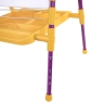 Мольберт растущий BRAUBERG "NIKA KIDS" для мела и магнитно-маркерный 53x46 см сиреневый
