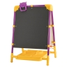 Мольберт растущий BRAUBERG "NIKA KIDS" для мела и магнитно-маркерный 53x46 см сиреневый
