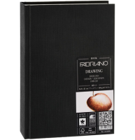 Скетчбук Fabriano Drawingbook черный А5 / 60 листов / 160 гм (портрет)