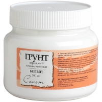 Грунт акриловый Сонет белый для масла, акрила, гуаши и темперы 500 мл