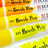 Акварельные маркеры Ecoline Brush Pen в наборе 5 Yellow (желтые) купить для акварельного скетчинга в магазине АльбертМольберт с доставкой по РФ и СНГ