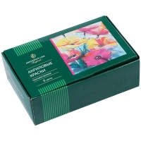 Набор акриловых красок Greenwich Line 6 цветов перламутровые в банках 20 мл