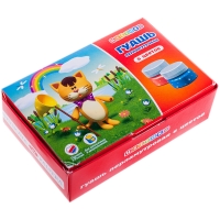 Гуашь ЗХК "Цветик", 06 цветов, 20мл, перламутровая