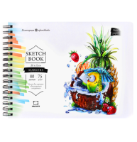 Альбом Малевичъ Sketch для маркеров А5 / 80 листов / 75 гм